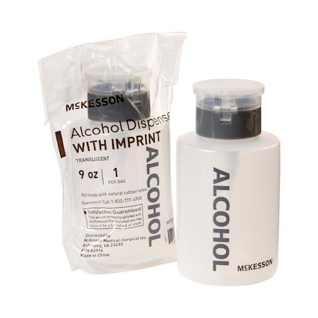 Mckesson Alcohol Dispenser with Imprint, 9 oz., 12PK 63-4024